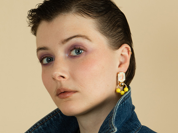 boucles d'oreilles &agrave; clips
